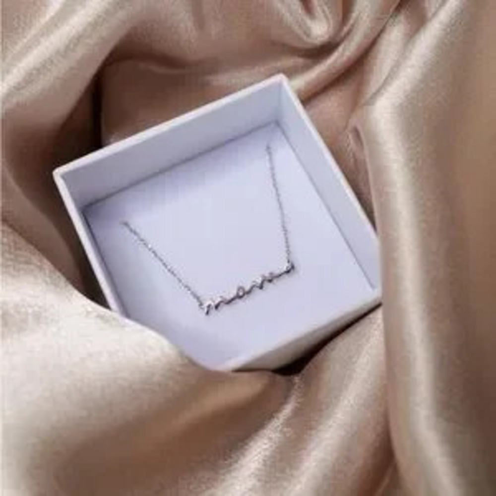 925 Sterling Silver Mama Necklace